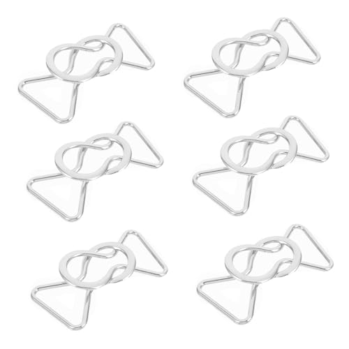 FONDOTIN 6Paare DIY Gürtelschnallen