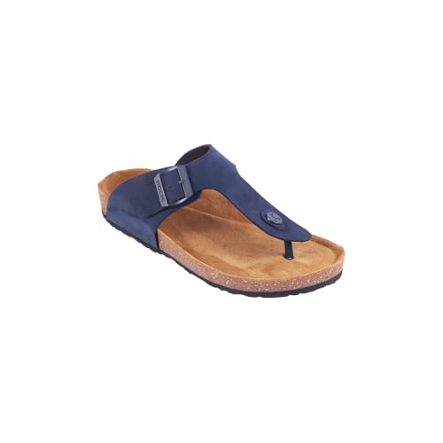 Image of Mochi Men's Leather Thong Sandal with Cork Footbed
