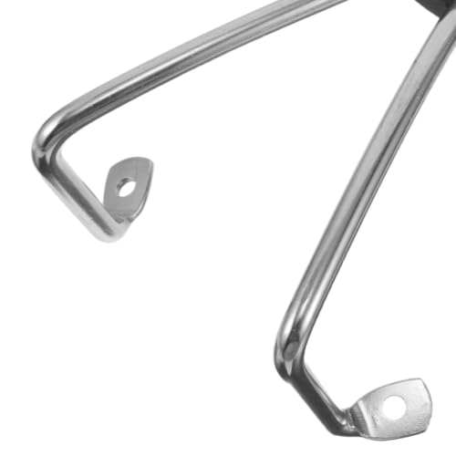 Healifty Manija Desmontable Resistente al Calor para Cesta de Freidora con Mango Plástico Ergonómico y Acero Inoxidable para Freidora de Aire para Áreas de Cocina Compactas y Usuarios con Manos Más Débiles miniatura 3