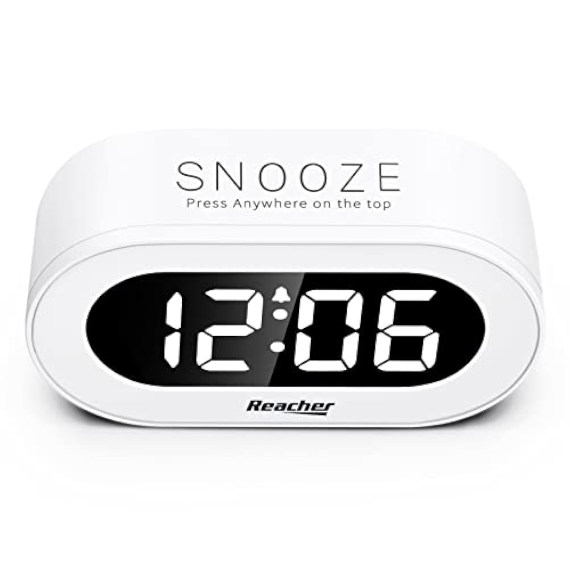 Full Range Brightness Dimmer LED Digital Alarm Clock