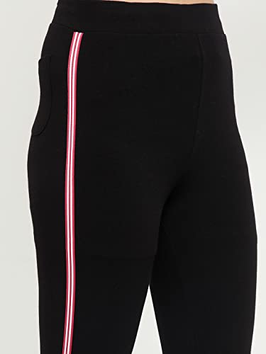Image of Max Women Solid Slim Fit Tights