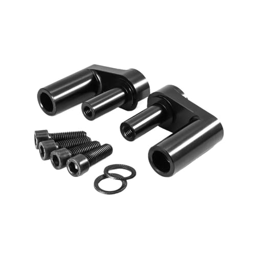 Riser de guidon moto en aluminium noir pour R1200 et R1250 RT LC