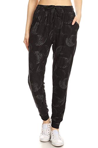 Image of Leggings Depot Premium Jogger Women's Popular Print High Waist Track Pants(S-XL)