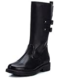 Bota niña c. Negro XTI 57348, Botas, Negro, 32 EU