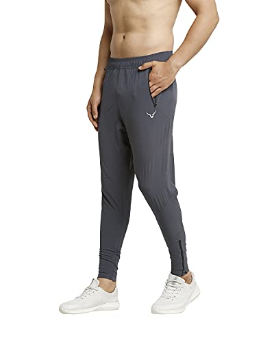 Image of Invincible Men's Athleisure Gym Wear Running Workout Training Fitted Track Pants