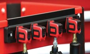 212 Main Lock-A-Air Tool Holder - Red
