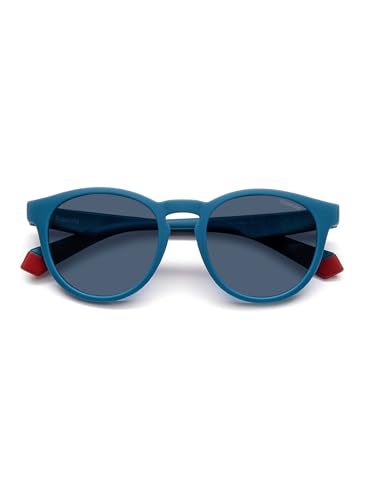 Polaroid Okulary przeciwsłoneczne, Aqua zielony i czerwony, 45