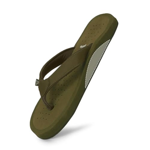 Image of YOHO ArchFlex orthopedic slippers for men | Arch support for pain relief | Soft, Anti-Skid, lightweight | comfortable padded straps flip flops for Everyday