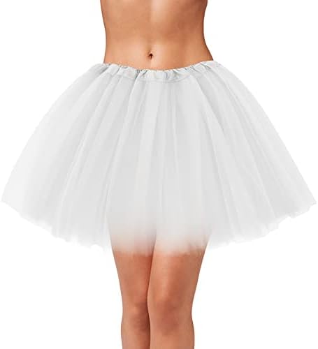 Molain Layered Tutu Tutus Skirt Dresses Toddler Dress Valentines Day Fancy Costume Stretchable Tie Dye Skorts for 4-8 Years Baby Kids Girls Women Princess Ballet Dance