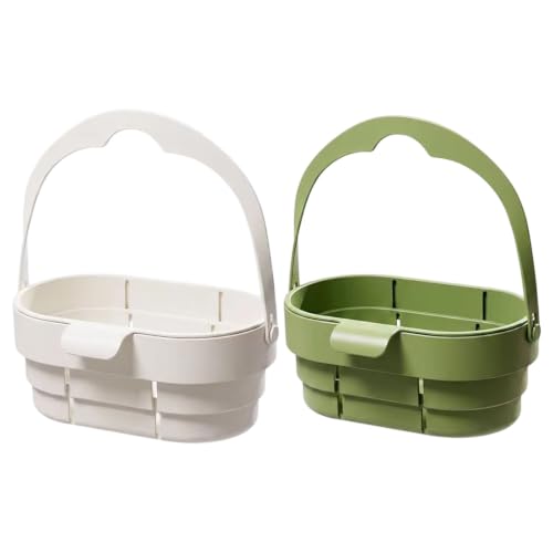 Image of Kitchen Rinse Basket Foldable Sink Organizer Rack with Adjustable Length for Daily Prep Storage and Tidy Counters Drain Colander Basket Sink Rinse Holder Organizer Adjustable Kitchen Rack