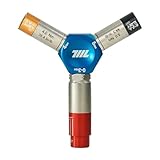 711L EDC Yトルクドライバー - 3-in-1 自転車用精密締結工具 - 0-3Nm 段階式＆4/5Nm 固定トルクレンチ - 1/4"六角ビットホルダー (ブルー)