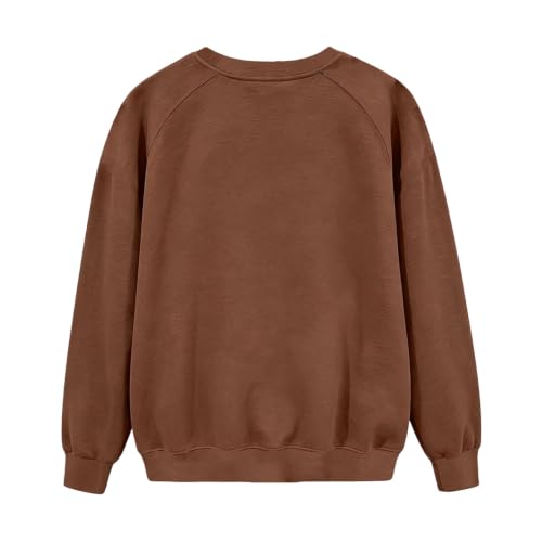 Football Mom Sweatshirts For Women Plus Size Pullover Long Sleeve Shirts - image 4