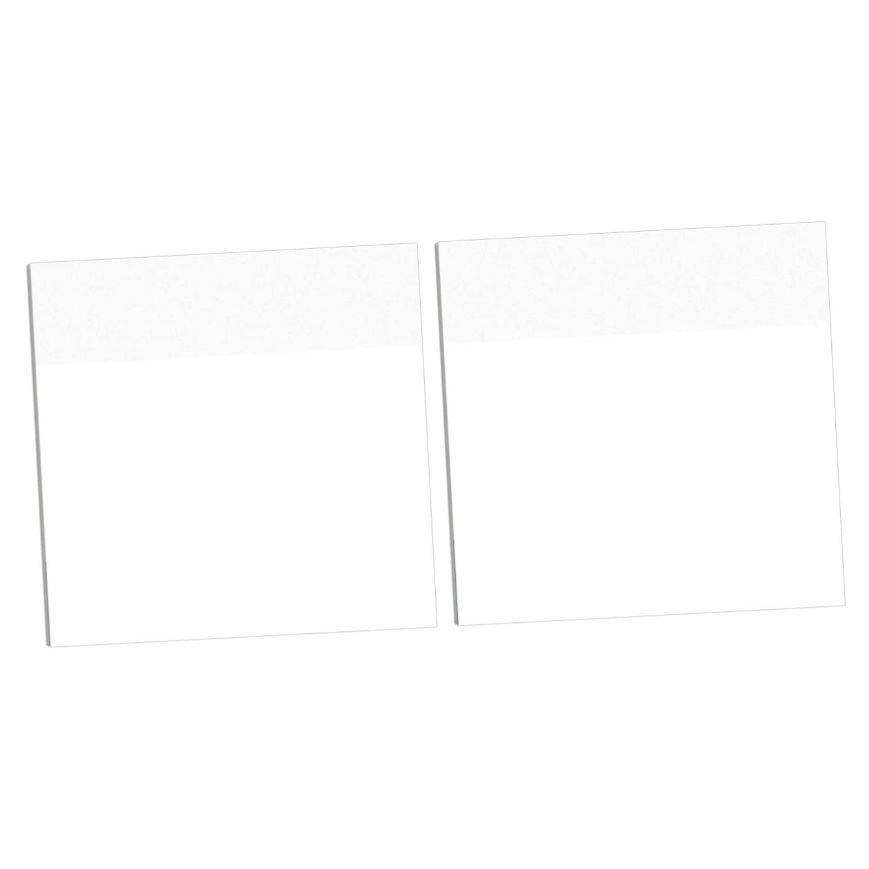 Notes autocollantes transparentes pour rappels de bureau - 8
