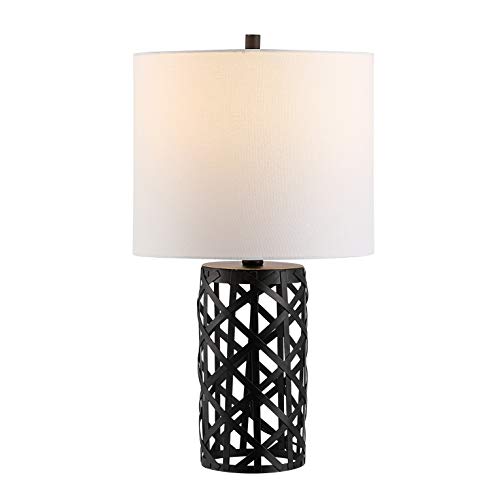 Lámpara de mesa negra industrial 22 pulgadas