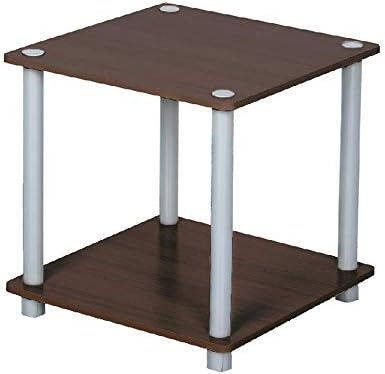FEIFEI Small Coffee Table Simple Modern Living Room Sofa Simple Creative Small Square Table 40 * 40 * 40.8CM (Color : 02)