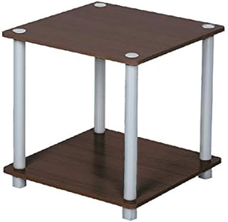 FEIFEI Small Coffee Table Simple Modern Living Room Sofa Simple Creative Small Square Table 40 * 40 * 40.8CM (Color : 02)