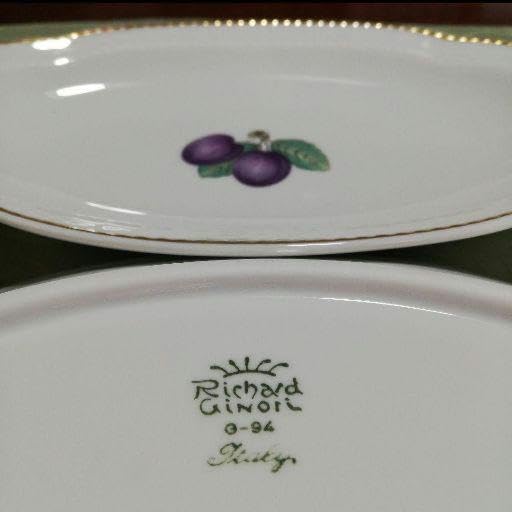 Amazon.co.jp: リチャードジノリ ボンジョルノプルーン 3枚セット