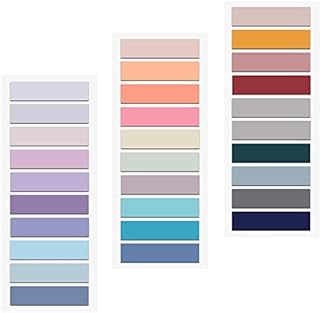 Sticky Tabs, Index Tabs Writable and Repositionable File Book Tabs Colorful Sticky Index Tabs File Tabs Page Markers Tabs Page Tab for Page Markers, Classify Files(600Pcs)