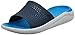 Crocs LiteRide Slide, Sandale Glissante Mixte Adulte, Blanc (Navy/White), 38-39 EU