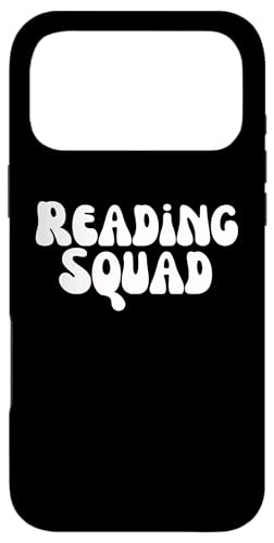 Reading Squad ���킢�� ���[�f�B���O �u�b�N�N���u �������� �ǎ� �O���[�r�[ �X�}�z�P�[�X iPhone 17 Pro Max �p