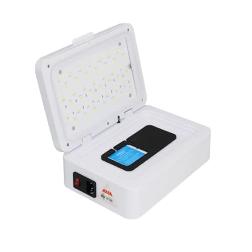 Máquina de laminación silenciosa al vacío, curado UV inteligente multifuncional for teléfono móvil, Protector de pantalla de borde de ángulo recto