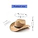 Jesscasday Cowboy Hat, Soft Sueded Western Hat Street Styles Denims Hat Retros Fashion Denims Hat