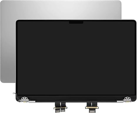 Image of 14.2 inch for MacBook Pro A2442 A2779 A2918 Retina M1 M2 M3 2021 2023 EMC 3650 EMC 8102 EMC 8304 LCD Screen Replacement Display Full Top Complete Assembly 3024 x 1964 (Spacy Gray)