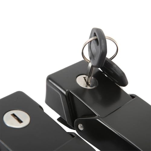Kit de pestillo de capó de construcción de metal para Jeep Wrangler JK resistente 3