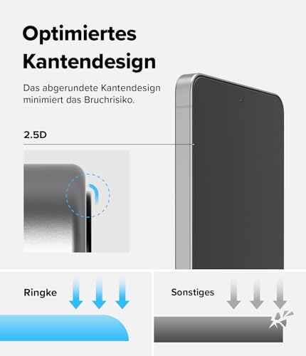 Ringke für Samsung Galaxy S26 Plus Panzerglas [Easy Slide] – Ansicht 8