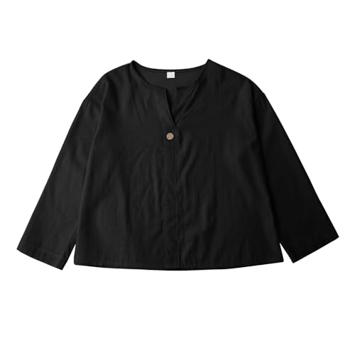 Girls Button Down Shirts Short Sleeve Kids Casual Chiffon Blouse Summer Tops T-Shirt Trendy Solid Short Sleeve Tops2