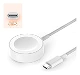 Cabo Carregador Magnético Tipo-C Turbo para Relógios SmartWatch - 1M - Compatível com Apple Watch Séries 1 2 3 4 5 6 7 8 9 e Ultra - Carregamento Rápido e Seguro - MALETRY