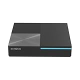 Strong Leap-S3 Pro TV Streaming Box 4K UHD Google TV con Puerto Ethernet, Android 12, 4GB RAM + 32GB Almacenamiento, Wi-Fi 6, Chromecast Integrado, Control por Voz Google, Dolby Audio Y Dolby Vision