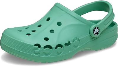 Crocs Unisex-Adult Baya Clogs, Jade Stone, 11 Women/9 Men