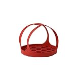 Bakeware Sling Silicone Sling Trivets,Reusable Silicon Trivet Rack Lifter with Handles Holds Pot-Pre