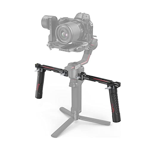 SMALLRIG RS4 RS4 Pro RS3 RS3 Pro RS2 RSC2 Dual Handgrip, Doppelhandgriff für DJI RS 5/RS 2/RSC 2/RS 3/RS 3 Pro - 3027