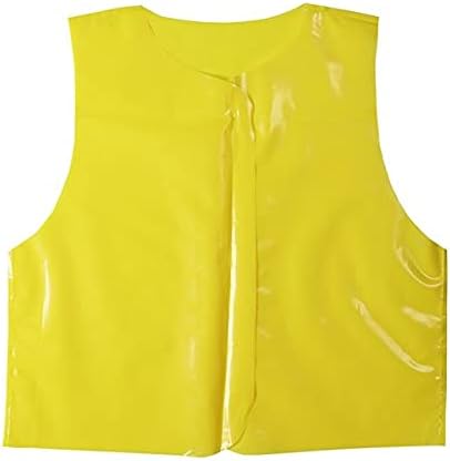 （まとめ）ビニール製衣装ベース Jサイズ（約45cm） ベスト 黄 （10枚入） 【&times;10個セット】 top1-ds-2251570