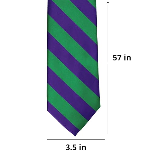 Image of tiemart Men's Striped Tie Standard Length