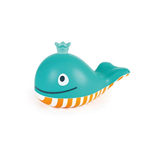 Hape Jouet de Bain Bébé 18 Mois et Plus - Baleine de Bain Moussante Flottante Bleue - sans BPA - Divertissement & Découverte Ludique - Facile à Nettoyer...