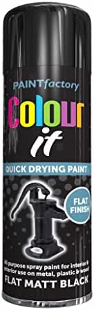 Classic Signature - 1 x All Purpose Crimson Red Aerosol Spray Paint 250ml Quick Drying Spray, Fast Dry and Excellent Coverage for Wood, Metal, Plastic and more