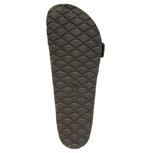 Image of Nautica Men's Two-Strap EVA Slide Sandals, Adjustable Buckle Comfort Footbed, Lightweight Waterproof Slip-On Beach and Casual Pool Sandals
