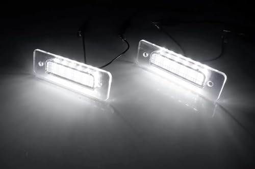 Piloto de matrícula de alta durabilidad para BMW E30 E28 luz trasera kit 2X 4