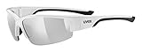 [page_title]-uvex Unisex – Erwachsene, sportstyle 215 Sportbrille, white-black, one size