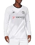Ropa deportiva Nike NIKE CFC M Nk BRT Stad JSY LS Gk Cl Sudadera, Hombre, Pure Platinum/Black/Black, S