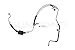 Sunsong 3404334 Power Steering Pressure Line Hose Assembly