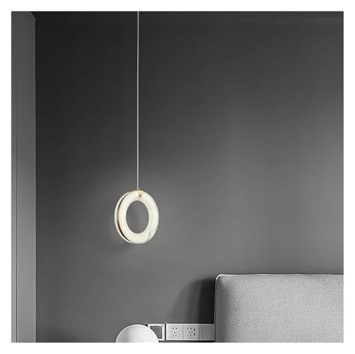 Lampes suspendues éclairage lustre LED marbre de salle