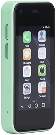 Unlocked Mobile Phone Smartphone, 2.5 inch Android Dual SIM Mini Phones, 2MP 5MP Camera, 1GB 8GB ROM, Bluetooth, 1580mAh (Matcha Green)