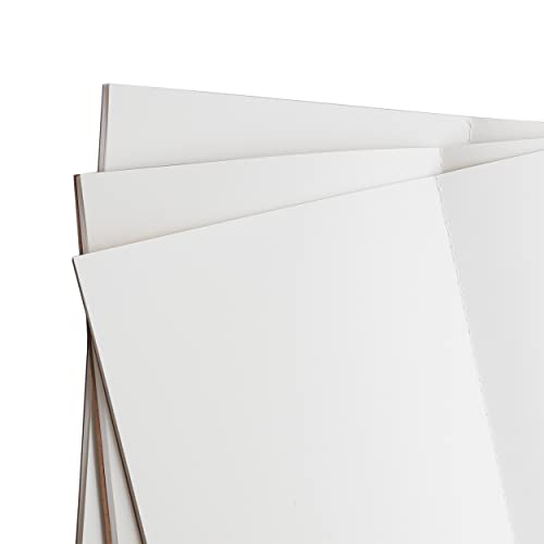 Travelers Notebook Inserts - Large Blank Unlined Travel Journal Refill - Set Of 3 Pack - For Large Refillable Leather Travel Journals, Scratch Pads, Diary And Planners - 10.7 X 7 Inch (27 X 18Cm) #TOP3