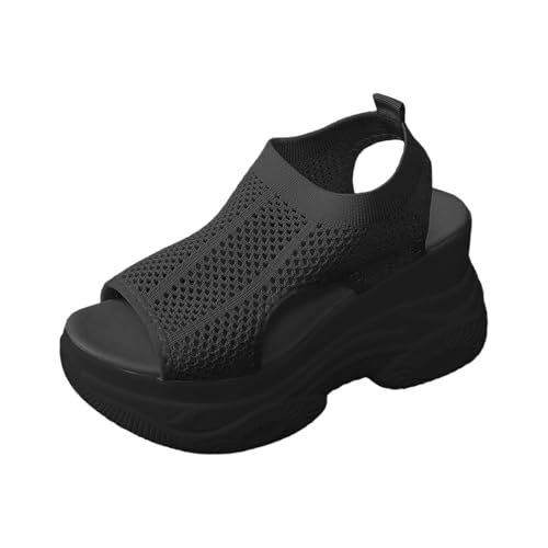Chaussures d'été pour femme avec semelle orthopédique contre la fatigue