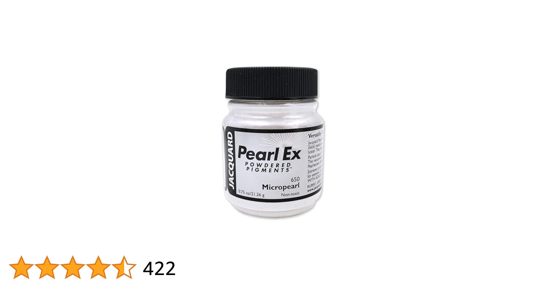 その他 Pearl Ex Pigment .75 Oz Micropearl by Jacquard o7r6kf1 Amazon.com: Jacquard Pearl Ex Pigment Powder 0.75 oz