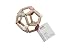 goki baby 65344 - Greifling Ball aus Holz und Silikon für Babys – Made in Germany, Rosa, Mädchen, Natürliches Motorikspielzeug zur Förderung des Greifreflexes und der Sprachentwicklung, ab Geburt